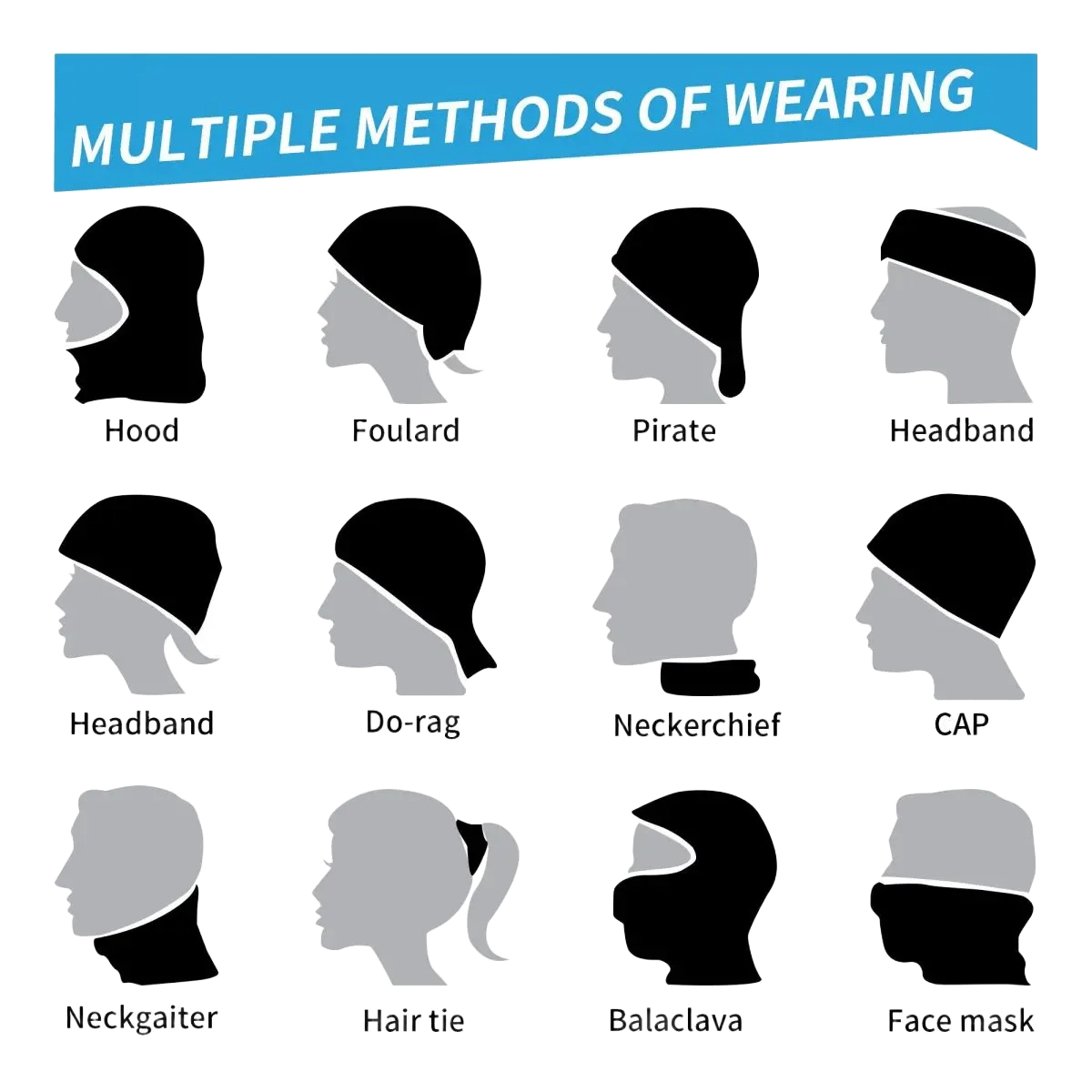 South Africa Bandana Neck Gaiter